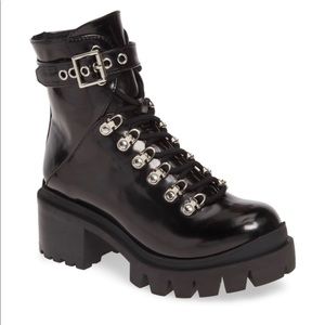 Jeffrey Campbell Czech Platform Combat boot